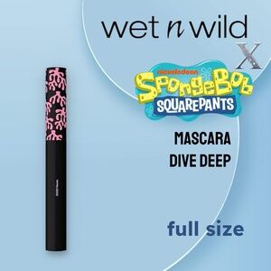 *⬇️⚡️🆕📦*BNIB* WET N WILD x SPONGEBOB | Splash On Waterproof Mascara - Dive Deep